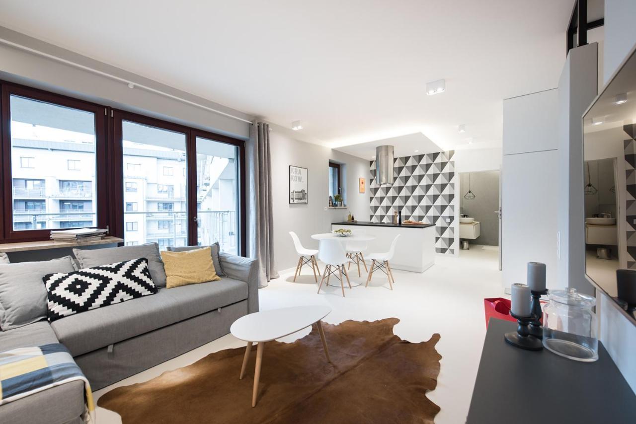 Premium Apartment For Old Town & Jewish Quarter - Balcony Plus Pool Onsite Kraków Zewnętrze zdjęcie